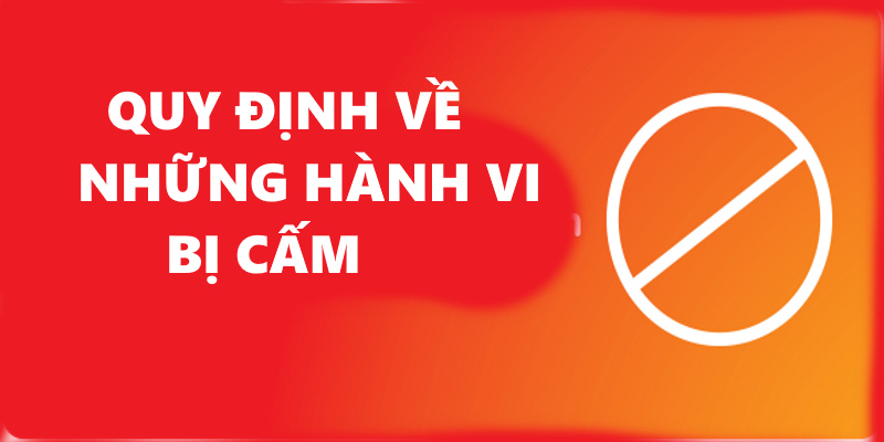 Người dùng cần nắm các quy định về hành vi bị cấm